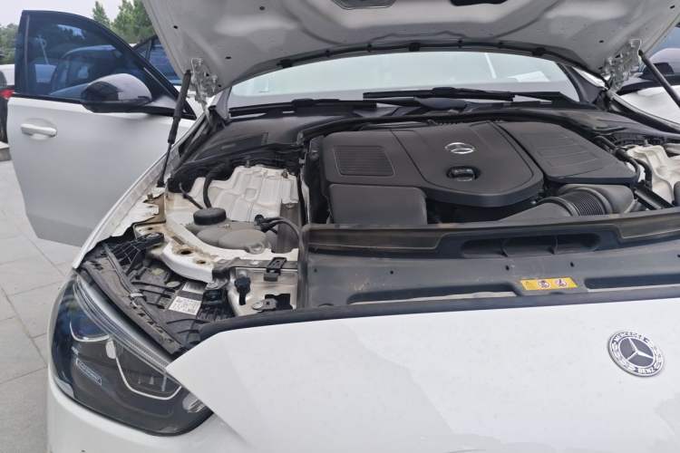 Used Mercedes-Benz C-Class 2024 C 260 L Brilliant Night Sports Edition Engine Bay Right