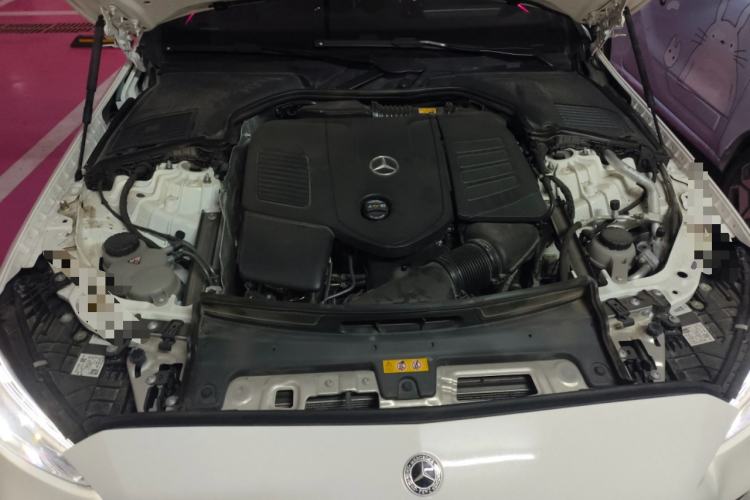 Used Mercedes-Benz C-Class 2024 C 260 L Brilliant Night Sports Edition Engine Bay