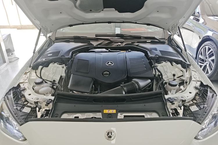 Used Mercedes-Benz C-Class 2024 Second Facelift C 260 L Sport Edition Engine Bay