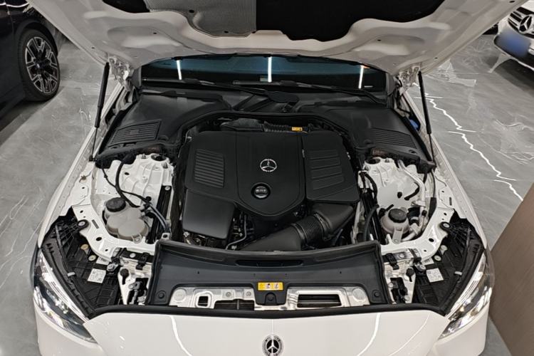 Used Mercedes-Benz C-Class 2024 Facelift C 260 L Night Edition Sport Version Engine Bay