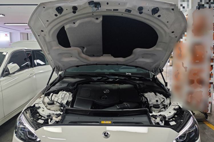 Used Mercedes-Benz C-Class 2024 Facelift C 260 L Night Edition Sport Version Engine Bay