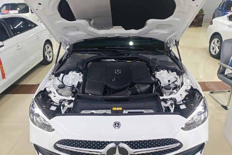 Used Mercedes-Benz C-Class 2024 Second Facelift C 260 L Sport Edition Engine Bay