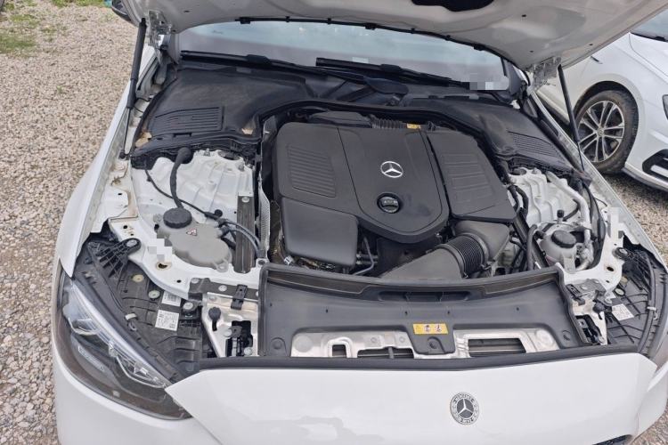 Used Mercedes-Benz C-Class 2024 Facelifted C-Class 260 L Night Edition Sports Version Engine Bay
