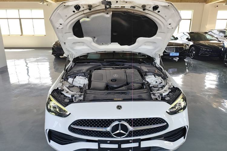 Used Mercedes-Benz C-Class 2024 Restyled C 200 L Sport Edition Engine Bay