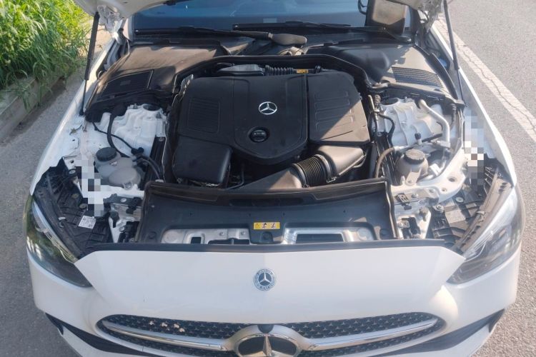 Used Mercedes-Benz C-Class 2024 Second Facelift C 260 L Sport Edition Engine Bay