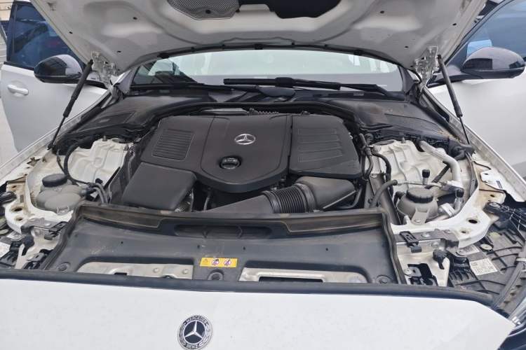 Used Mercedes-Benz C-Class 2024 C 260 L Brilliant Night Sports Edition Engine Bay