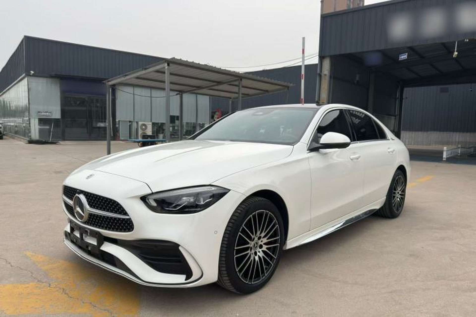 Used Mercedes-Benz C-Class 2024 Restyled C 260 L Sport Edition Front Left 45 Deg