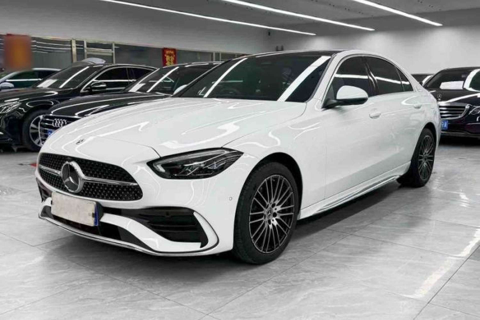 Used Mercedes-Benz C-Class 2024 Second Facelift C 260 L Sport Edition Front Left 45 Deg
