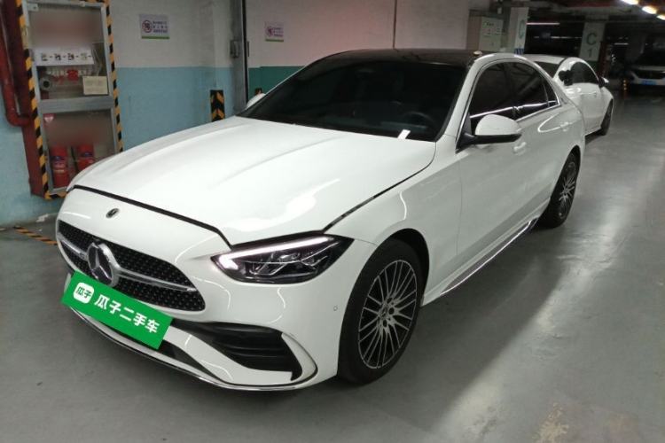 Used Mercedes-Benz C-Class 2024 Restyled C 260 L Sport Edition Front Left 45 Deg