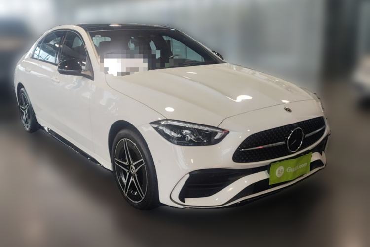 Used Mercedes-Benz C-Class 2024 Facelifted C-Class 260 L Night Edition Sports Version Front Right 45 Deg