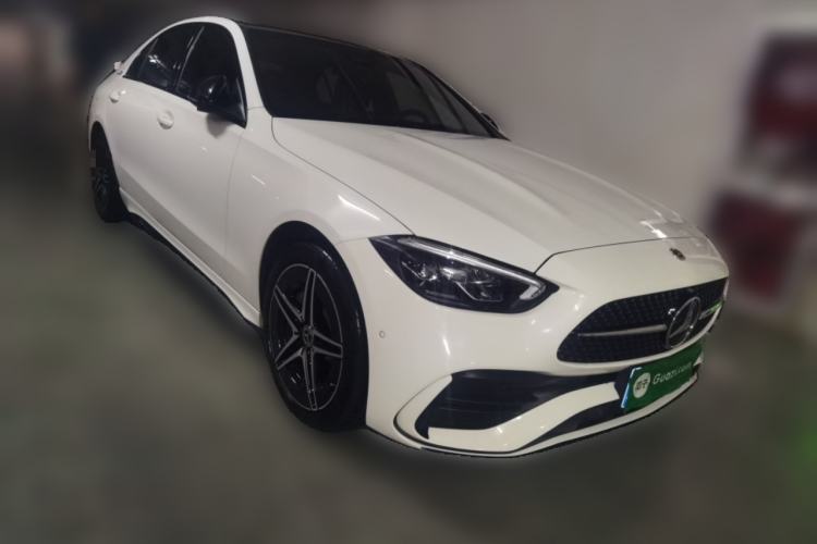 Used Mercedes-Benz C-Class 2024 C 260 L Brilliant Night Sports Edition Front Right 45 Deg