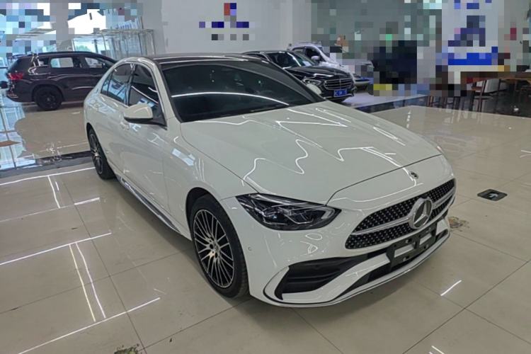 Used Mercedes-Benz C-Class 2024 Second Facelift C 260 L Sport Edition Front Right 45 Deg