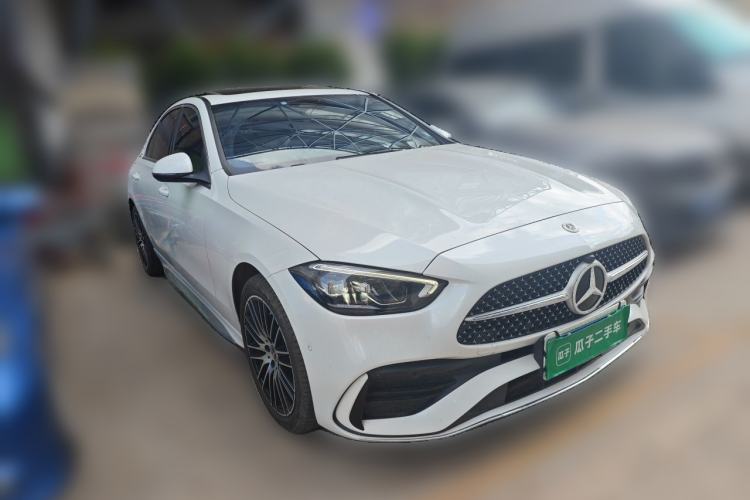 Used Mercedes-Benz C-Class 2024 C 200 L Sport Edition Front Right 45 Deg
