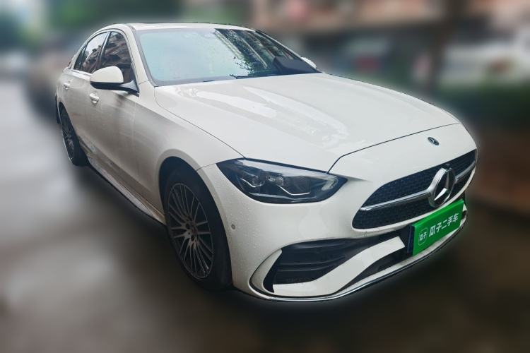 Used Mercedes-Benz C-Class 2024 C 200 L Sport Edition Front Right 45 Deg