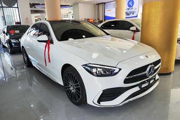 Used Mercedes-Benz C-Class 2024 Restyled C 260 L Sport Edition Front Right 45 Deg