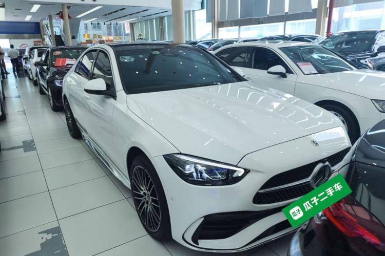 Used Mercedes-Benz C-Class 2024 C 260 L Sport Edition Front Right 45 Deg