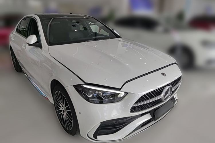 Used Mercedes-Benz C-Class 2024 C 260 L Sport Edition Front Right 45 Deg