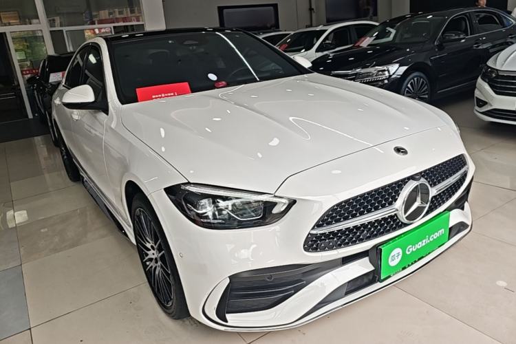 Used Mercedes-Benz C-Class 2024 Second Facelift C 260 L Sport Edition Front Right 45 Deg