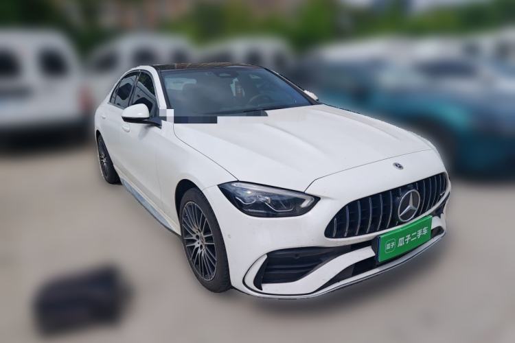 Used Mercedes-Benz C-Class 2024 Restyled C 260 L Sport Edition Front Right 45 Deg