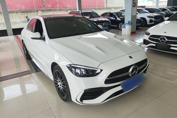 Used Mercedes-Benz C-Class 2024 Second Facelift C 260 L Sport Edition Front Right 45 Deg
