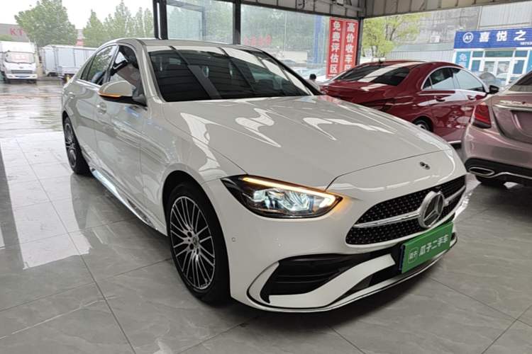 Used Mercedes-Benz C-Class 2024 Restyled C 200 L Sport Edition Front Right 45 Deg