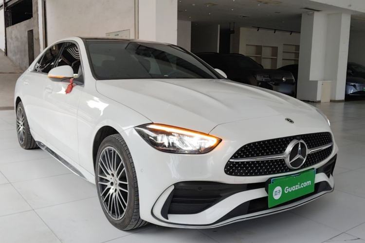 Used Mercedes-Benz C-Class 2024 Restyled C 260 L Sport Edition Front Right 45 Deg