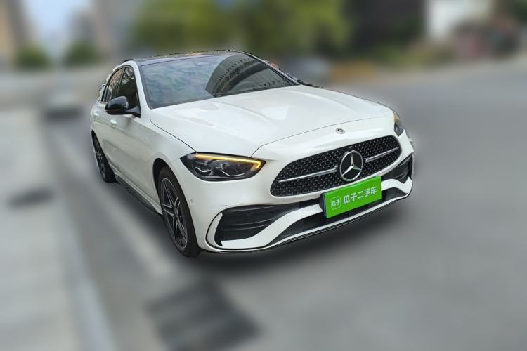 Used Mercedes-Benz C-Class 2024 Second Facelift C 260 L Starry Night Sport Edition Front Right 45 Deg