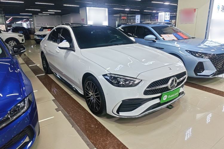 Used Mercedes-Benz C-Class 2024 Restyled C 260 L Sport Edition Front Right 45 Deg