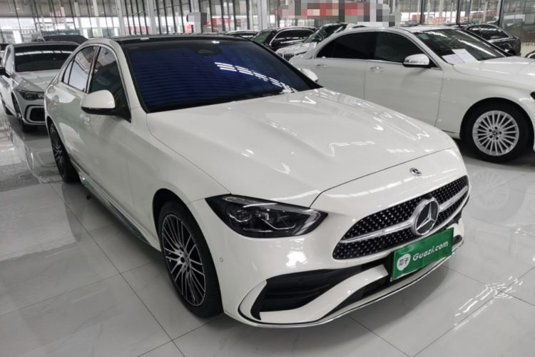 Used Mercedes-Benz C-Class 2024 Restyled C 260 L Sport Edition Front Right 45 Deg