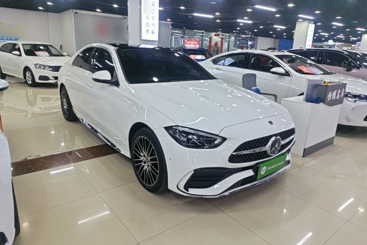 Used Mercedes-Benz C-Class 2024 Second Facelift C 260 L Sport Edition Front Right 45 Deg