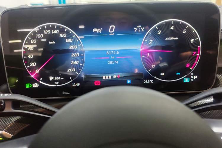 Used Mercedes-Benz C-Class 2024 Restyled C 260 L Sport Edition Instrument Cluster
