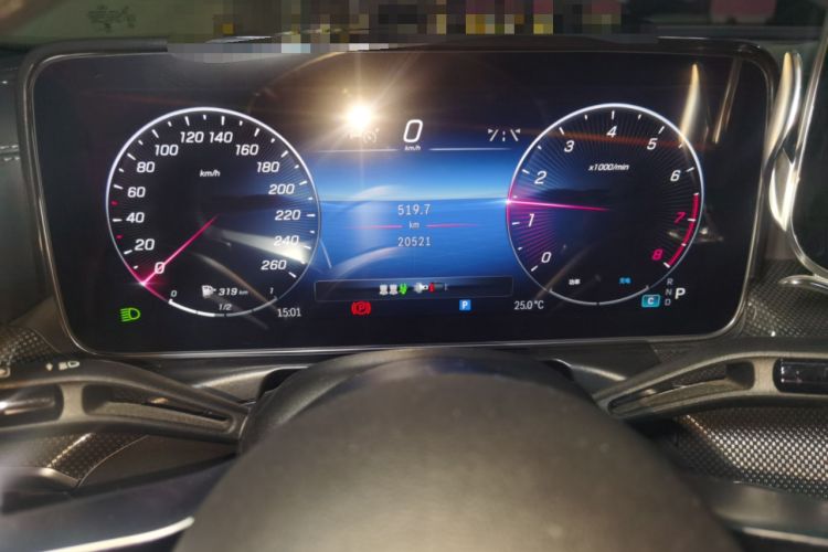 Used Mercedes-Benz C-Class 2024 C 260 L Brilliant Night Sports Edition Instrument Cluster