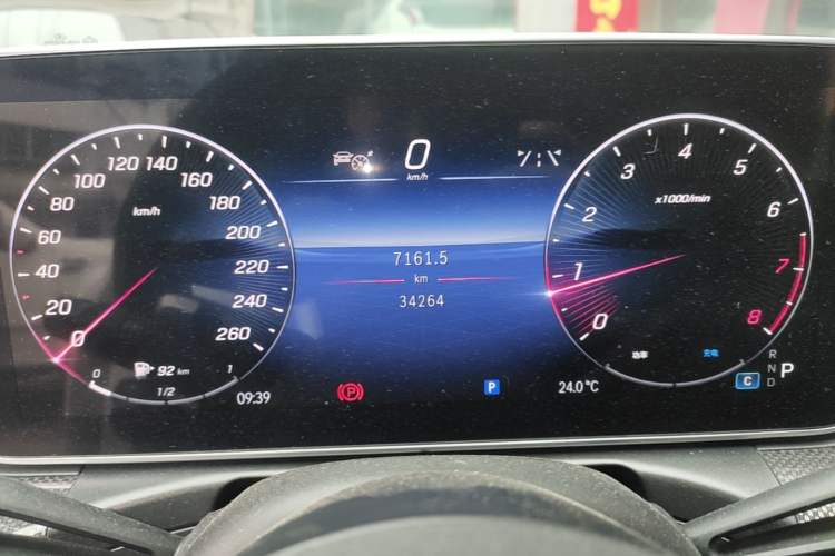 Used Mercedes-Benz C-Class 2024 Restyled C 260 L Sport Edition Instrument Cluster