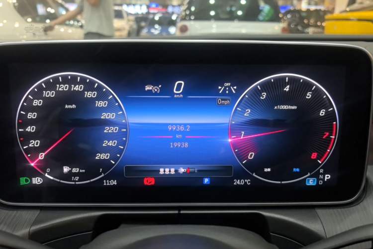 Used Mercedes-Benz C-Class 2024 Facelifted C-Class 260 L Night Edition Sports Version Instrument Cluster