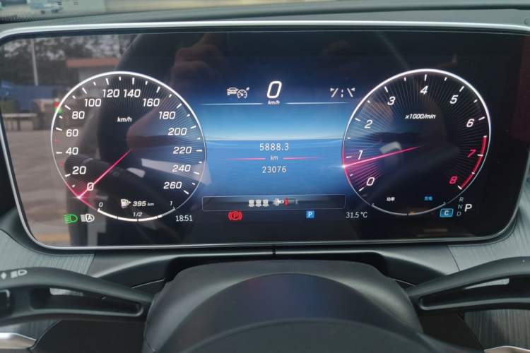 Used Mercedes-Benz C-Class 2024 C 260 L Sport Edition Instrument Cluster