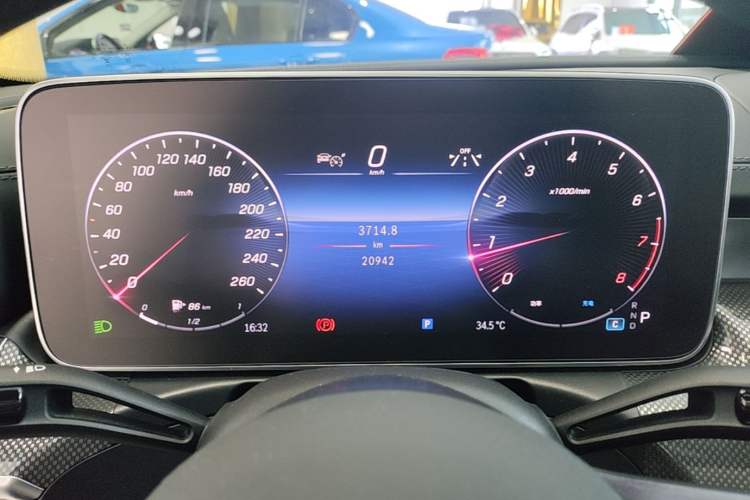 Used Mercedes-Benz C-Class 2024 Restyled C 260 L Sport Edition Instrument Cluster