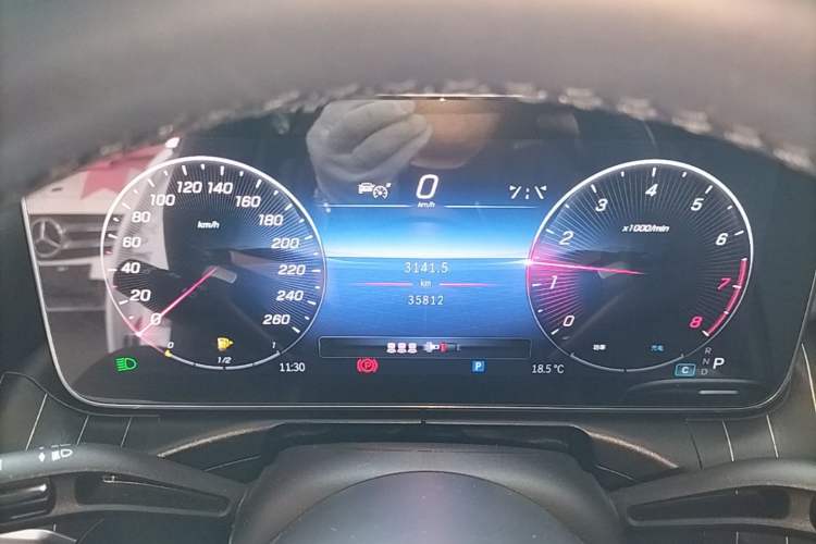 Used Mercedes-Benz C-Class 2024 Restyled C 260 L Sport Edition Instrument Cluster