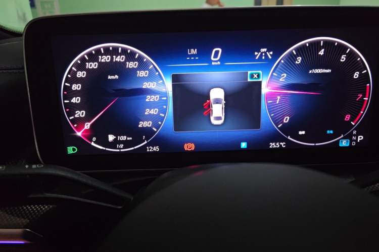 Used Mercedes-Benz C-Class 2024 C 260 L Brilliant Night Sports Edition Instrument Cluster