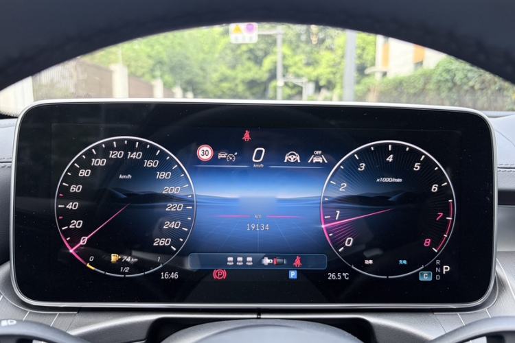 Used Mercedes-Benz C-Class 2024 Facelifted C-Class 260 L Night Edition Sports Version Instrument Cluster