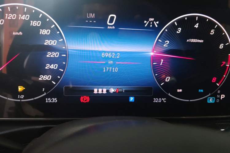 Used Mercedes-Benz C-Class 2024 Second Facelift C 260 L Sport Edition Instrument Cluster
