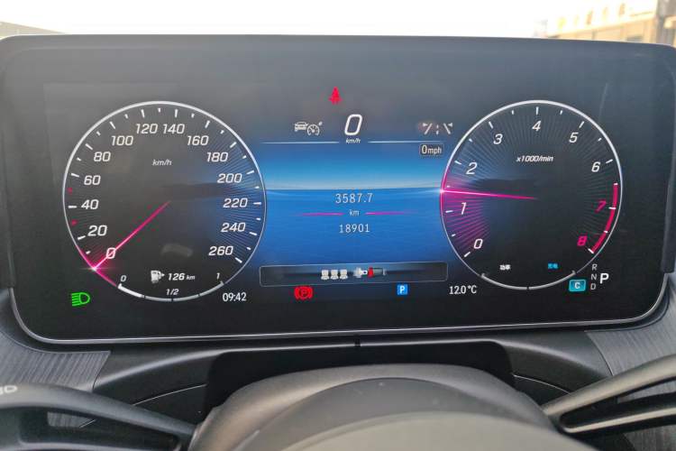 Used Mercedes-Benz C-Class 2024 C 200 L Sport Edition Instrument Cluster