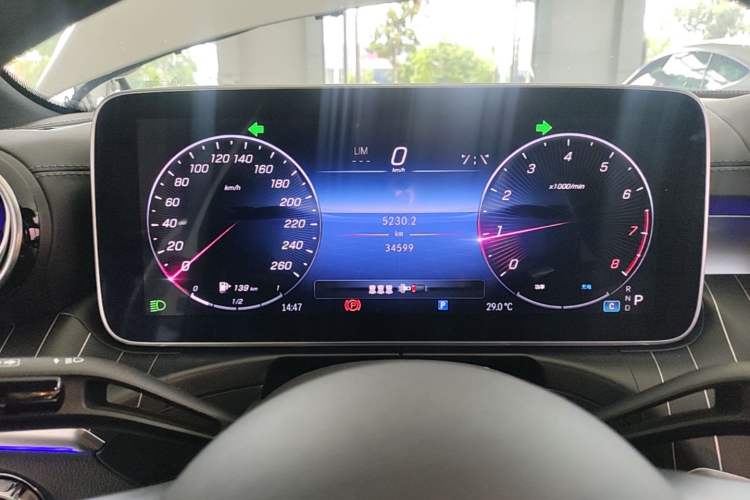 Used Mercedes-Benz C-Class 2024 Second Facelift C 260 L Sport Edition Instrument Cluster