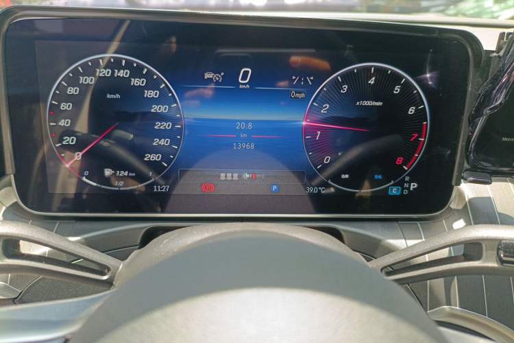 Used Mercedes-Benz C-Class 2024 C 260 L Brilliant Night Sports Edition Instrument Cluster