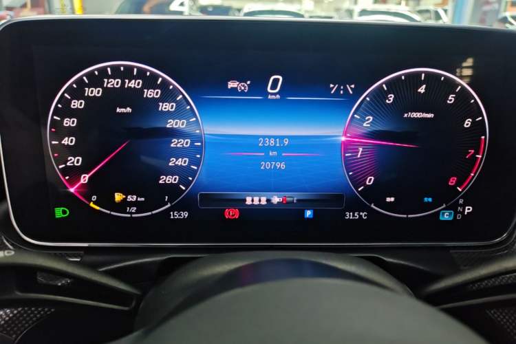 Used Mercedes-Benz C-Class 2024 Second Facelift C 260 L Starry Night Sport Edition Instrument Cluster
