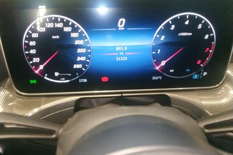 Used Mercedes-Benz C-Class 2024 Second Facelift C 260 L Sport Edition Instrument Cluster
