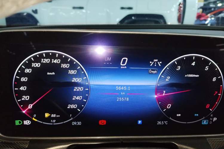 Used Mercedes-Benz C-Class 2024 Second Facelift C 260 L Sport Edition Instrument Cluster