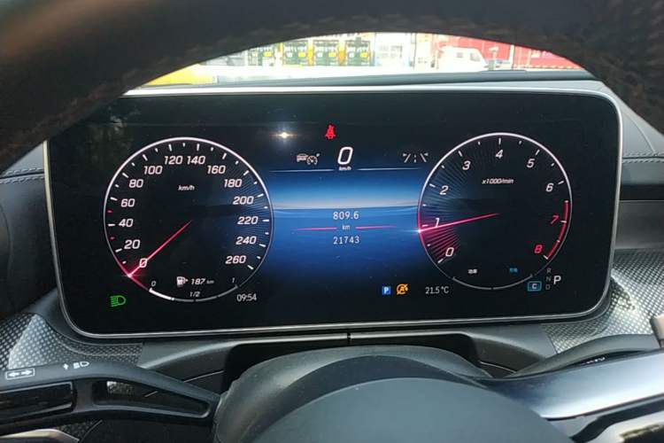 Used Mercedes-Benz C-Class 2024 Second Facelift C 260 L Sport Edition Instrument Cluster