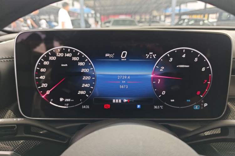 Used Mercedes-Benz C-Class 2024 Facelifted C-Class 260 L Night Edition Sports Version Instrument Cluster