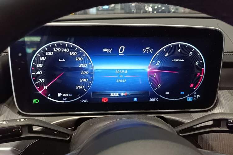 Used Mercedes-Benz C-Class 2024 Facelift C 260 L Night Edition Sport Version Instrument Cluster