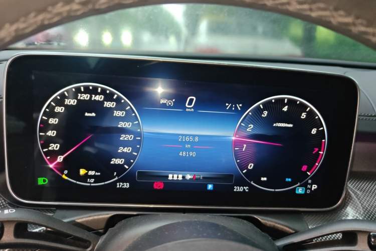 Used Mercedes-Benz C-Class 2024 Facelift C 260 L Night Edition Sport Version Instrument Cluster
